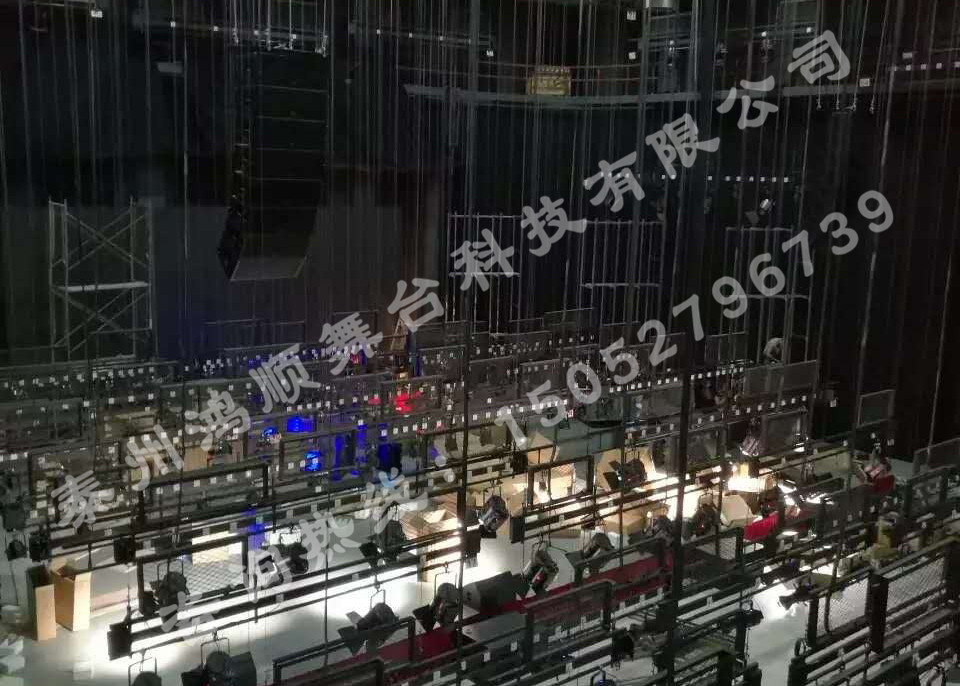 演播廳升降燈光吊桿