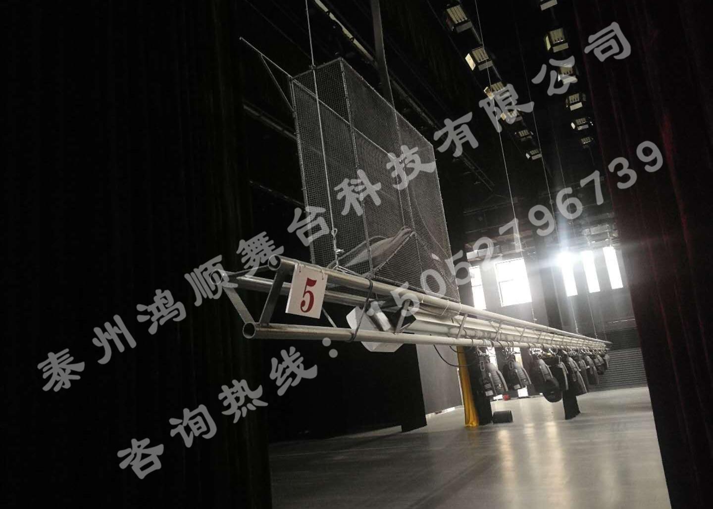 電動燈光升降吊桿