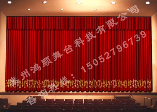 舞臺(tái)電動(dòng)對(duì)開(kāi)大幕